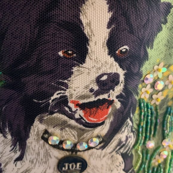 Isabella Fiore border collie purse - Picture 3 of 8